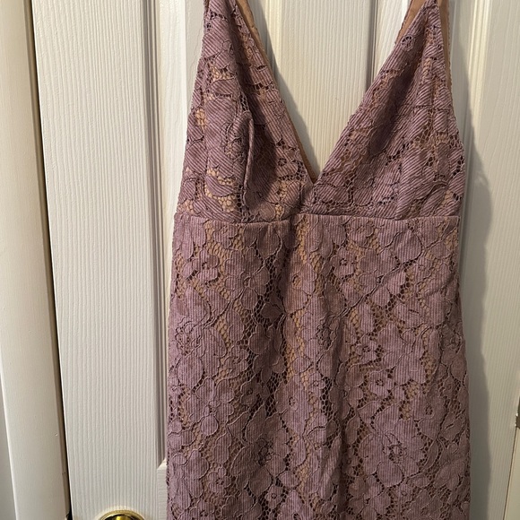 Free People Maybe Lace Size 8 Mini Dress - Picture 2 of 3